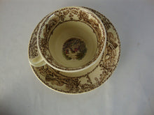 Load image into Gallery viewer, Vintage Royal Staffordshire England Rural Scenes Teacup Saucer Set
