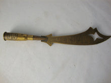 Load image into Gallery viewer, WWI Battle of Verdun Trench Art Metal Bottle Opener Sword

