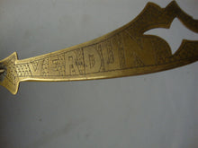 Load image into Gallery viewer, WWI Battle of Verdun Trench Art Metal Bottle Opener Sword
