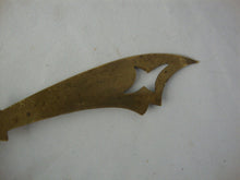 Load image into Gallery viewer, WWI Battle of Verdun Trench Art Metal Bottle Opener Sword
