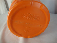 Load image into Gallery viewer, Vintage Gott Esso Exxon Tiger 1/2 Gallon Orange White Water Cooler
