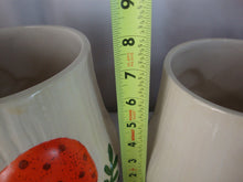 Load image into Gallery viewer, Vintage Arnels Mushroom 5 Piece Kitchen Canister Set with Lids
