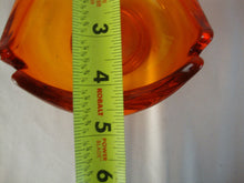 Load image into Gallery viewer, MCM Viking Glass Trifol Orange Glass 3 Slot Ashtray
