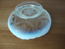 Load image into Gallery viewer, Vintage Fenton Star with Swag Clear Opalescent Bowl

