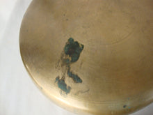 Load image into Gallery viewer, Vintage Oriental Brass Round Nesting Bowls with Lids 3 Bowl Set
