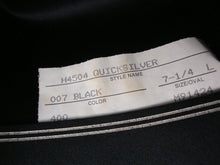 Load image into Gallery viewer, Resistol 4xxxx Beaver Quicksilver 7 1/4 Long Oval Black Cowboy Hat with Original Box

