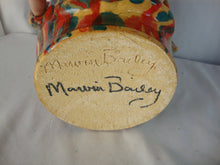 Load image into Gallery viewer, Marvin Bailey SC Folk Art Potter Bold Streaked Blue Beady Eye Open Mouth Ugly Face Jug
