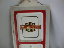 Load image into Gallery viewer, Vintage Harley Davidson Motorcycles Sales Service Metal Wall Thermometer
