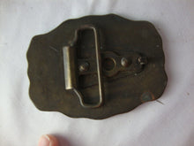 Load image into Gallery viewer, Vintage Indian Motif Engraved JERRY Metal Belt Buckle
