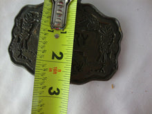 Load image into Gallery viewer, Vintage Indian Motif Engraved JERRY Metal Belt Buckle

