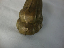 Load image into Gallery viewer, Antique French? Ornate Solid Brass Three Legged Plant Display Stand
