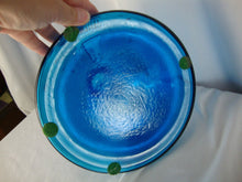 Load image into Gallery viewer, Vintage Colonial Blue Glass Freedom For Our Ship Eagle Motif Decanter with Ball Stopper
