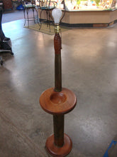 Load image into Gallery viewer, WWI Large Artilillery Trench Art Floor Lamp Fifth Year Anniversary Engraving
