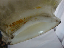 Load image into Gallery viewer, 1950s Shell Gas Milk Glass Clamshell Gas Pump Globe
