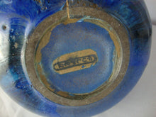 Load image into Gallery viewer, Antique Fulper Pottery Shape 452 Blue Green Flambe Drip Glaze Double Handle Jug Vase

