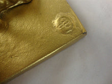 Load image into Gallery viewer, Vintage Brass Metal Ship Wheel and Anchor with Rope Bookend Pair
