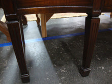 Load image into Gallery viewer, Antique Curved Glass Front Wood Shelves Display Cabinet
