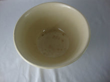 Load image into Gallery viewer, Vintage Weller Stoneware Blue Pink Striped Kitchen Mixing Bowl
