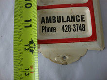 Load image into Gallery viewer, Vintage Franklin Son Memorial Chapel Metal Wall Thermometer
