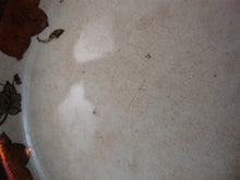 Load image into Gallery viewer, Antique Oval Ivy Motif Transferware Serving Platter

