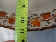 Load image into Gallery viewer, Antique Oval Ivy Motif Transferware Serving Platter
