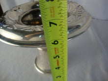 Load image into Gallery viewer, Antique Farberware NY Silverplate Pierced Rim Flower Vase
