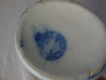 Load image into Gallery viewer, Antique Crawford Cooking Ranges Flow Blue Advertising Creamer Pitcher
