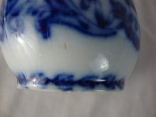 Load image into Gallery viewer, Antique Crawford Cooking Ranges Flow Blue Advertising Creamer Pitcher
