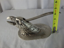 Load image into Gallery viewer, Vintage Cast Metal Eagle Head Manual Nutcracker

