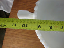 Load image into Gallery viewer, Vintage Westmoreland Milk Glass Diamond Point Double Handle Trophy Bowl
