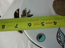 Load image into Gallery viewer, Vintage Georges Briard Ambrosia Enamel Pot with Lid and Chafing Stand
