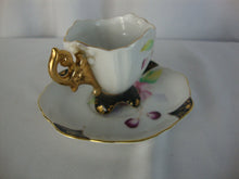 Load image into Gallery viewer, Vintage JB Betsons Japan Handpainted Blooming Flowers Teacup and Saucer Set
