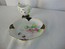 Load image into Gallery viewer, Vintage JB Betsons Japan Handpainted Blooming Flowers Teacup and Saucer Set
