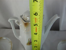 Load image into Gallery viewer, *Antique German porcelain child's tea set in Crocus pattern
