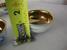 Load image into Gallery viewer, Vintage Kutani Japan Handpainted Sake Cups Set of 7
