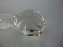 Load image into Gallery viewer, Vintage Crystal Drum Stick Shape Hanging Chandelier Prism
