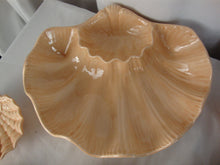 Load image into Gallery viewer, MCM Ceramic Clam Shell Serving Bowl with (8) Individual Shell Bowls
