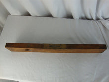 Load image into Gallery viewer, Vintage Solid Wood Level Brass Hardware 24 Inch
