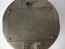 Load image into Gallery viewer, Vintage Stanley London Natural Sine Metal Round Compass
