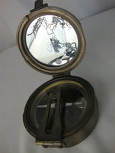 Load image into Gallery viewer, Vintage Stanley London Natural Sine Metal Round Compass
