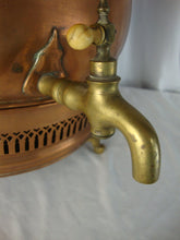Load image into Gallery viewer, Vintage A Peterson Boston Copper Brass Coffee Percolator No Heating Element
