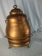 Load image into Gallery viewer, Vintage A Peterson Boston Copper Brass Coffee Percolator No Heating Element
