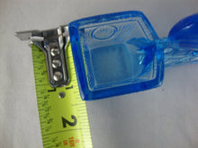 Load image into Gallery viewer, Vintage Blue Glass Chicken Double Table Salt Cellar
