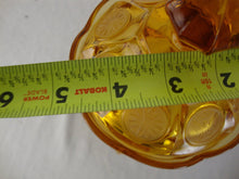 Load image into Gallery viewer, Vintage Fostoria Amber Coin Wedding Candy Bowl Dish with Lid
