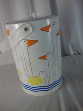 Load image into Gallery viewer, Vintage Duck Vinyl Tall Ice Bucket with Lid and Swing Handle
