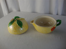 Load image into Gallery viewer, Vintage Japan Ceramic Hand Painted Yellow Lustre Lemon Juicer Pitcher NO REAMER
