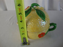 Load image into Gallery viewer, Vintage Japan Ceramic Hand Painted Yellow Lustre Lemon Juicer Pitcher NO REAMER
