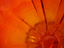Load image into Gallery viewer, Vintage LE Smith Amberina Glass Footed Compote Bowl Dish
