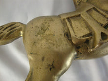 Load image into Gallery viewer, Vintage Solid Brass Large Rocking Horse Figurine
