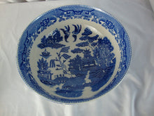 Load image into Gallery viewer, Vintage Japan Blue Willow Ceramic Large Serving Bowl
